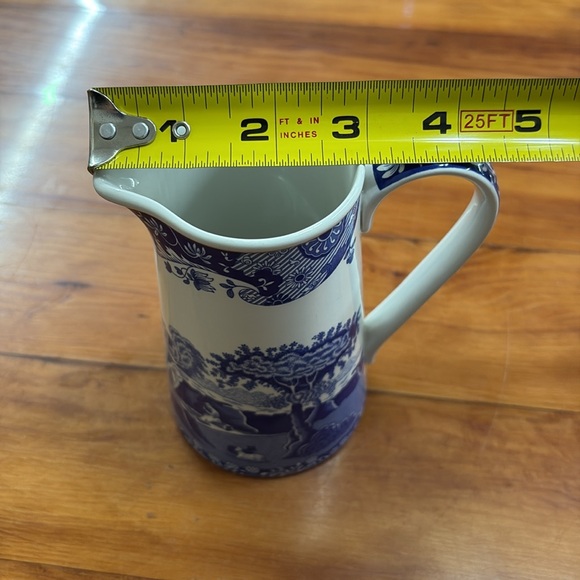 Spode made in England BLUE ITALIAN 5" Creamer Pitcher - Picture 9 of 9